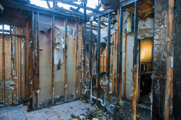 Professional Soot Cleanup technician working in Mickleton, NJ